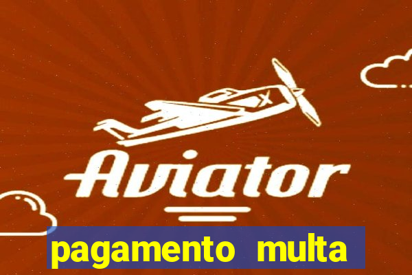 pagamento multa detran mg